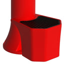 Fontana da Giardino con Rubinetto Secchiello e Tubo Flessibile a Scomparsa Sined Tritone Pro Rosso