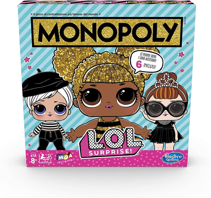 Monopoly Edizione L.O.L.! Surprise Hasbro Gaming