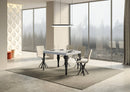 Tavolo Allungabile 130-234x90x77 cm Paxon Bianco Frassino
