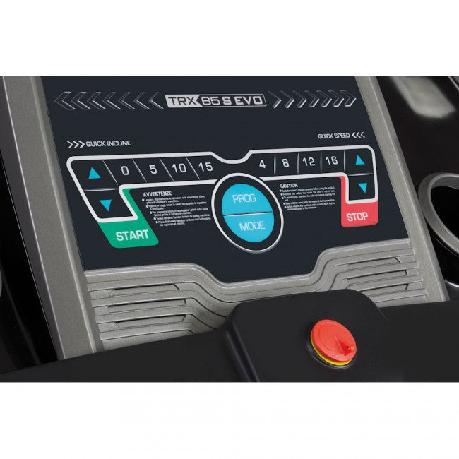 Tapis Roulant Motorizzato 4,0Hp 20Km/h Toorx TRX-65 S Evo Hrc App Ready