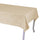 Nappe rectangulaire 140x240 cm en coton 180 g/m² Flora Jacquard Beige