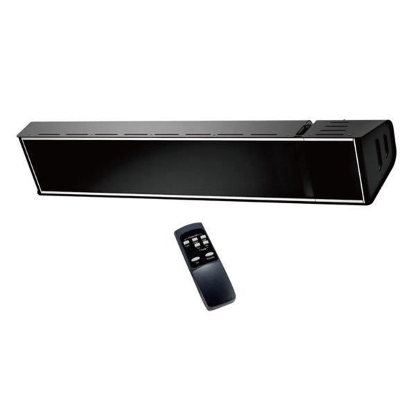 Réchaud extérieur chauffage infrarouge 13,9x11x74,2 cm 2000W Sined Noir acquista