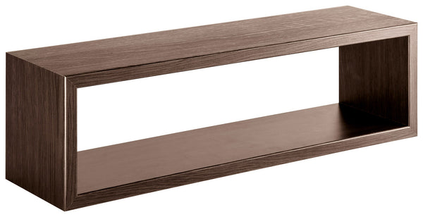 Mensola da Parete 60x18x15,5 cm in Fibra di Legno Regolo Noce prezzo