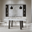Tavolo 180x90x77 cm Bridge Fix Bianco Frassino