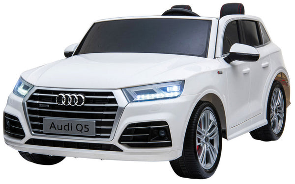 Voiture Electrique Enfant 2 Places 12V Mp4 Audi Q5 Quattro Blanc acquista