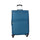 Trolley Valigia Grande Espandibile in Poliestere TSA Ravizzoni Manila Blu Petrolio