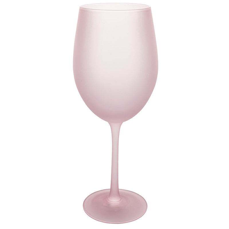 Set 6 Calici Frosted Happy Hour Provence in Vetro VdE Tivoli 1996 Lavanda