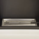 Camino a Bioetanolo da Pavimento 110x94x35 cm Roxana Tortora e Bianco