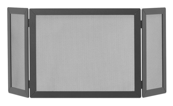 prezzo Pare-étincelles avec portes 90x40 cm pour cheminée à bois en fer Belfer 3008 Anthracite