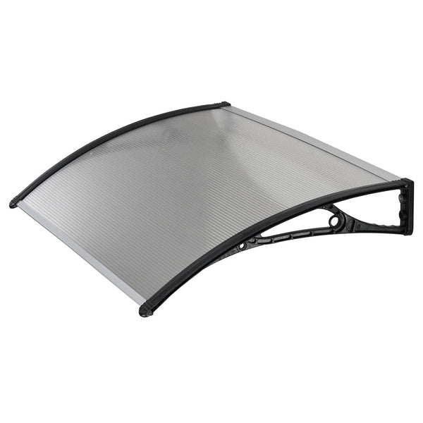 Auvent Auvent en Polycarbonate Transparent Nid d'Abeille Différentes Tailles sconto