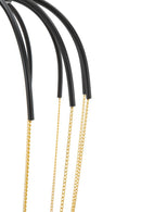 Lampadario Elegant Ø29x72 cm in Ferro Nero e Oro