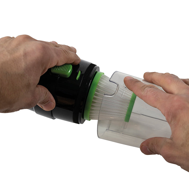 Aspirapolvere Scopa Elettrica 600W Kooper Falco Nero e Verde