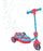Trottinette électrique à 3 roues alimentée par batterie pour enfants Bubble Shooter avec licence Marvel Spiderman