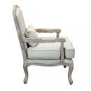 Poltrona Christy in Tessuto 64x72x92 h cm in Legno Beige