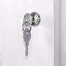 Set 3 Banconi Negozio Modulari Ripiani in Vetro in Laminato Bianco Brillante 