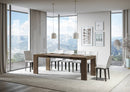 Tavolo Allungabile 140/244x90x77 cm Roxell Noce  