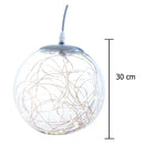 Palla Luminosa Decorativa con 180 Led 30 cm Uso Esterno