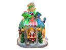 Villaggio Natalizio Fabbrica di Babbo Natale 22h cm con Movimento Luci e Suoni  