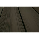 Set 14 Piastrelle Autobloccanti in Plastica Effetto Legno 37,7 x 18,6 cm da Interno o Esterno 