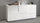 Credenza 2 Ante 180x44x86 cm Pongo 2A 3C Bianco Lucido