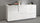 Credenza 2 Ante 180x44x86 cm Pongo 2A 3C Bianco Lucido