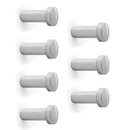 Appendiabiti da Parete Wellington Imballo 1 Pezzo Cromato Brillo Zama Emuca