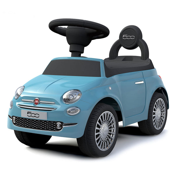 acquista Véhicule porteur pour enfants avec permis Fiat 500 Baby Blue