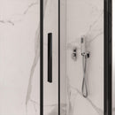 Box Doccia Angolare 80x130 cm 1 Anta Scorrevole in Cristallo Trasparente 6mm H195 Bonussi Eliane