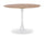 Tavolo Ø100x75h cm Bloom Top Veneer