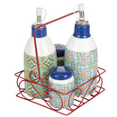 Menage Set Olio Aceto Sale e Pepe in Ceramica VdE Tivoli 1996 Infinito  