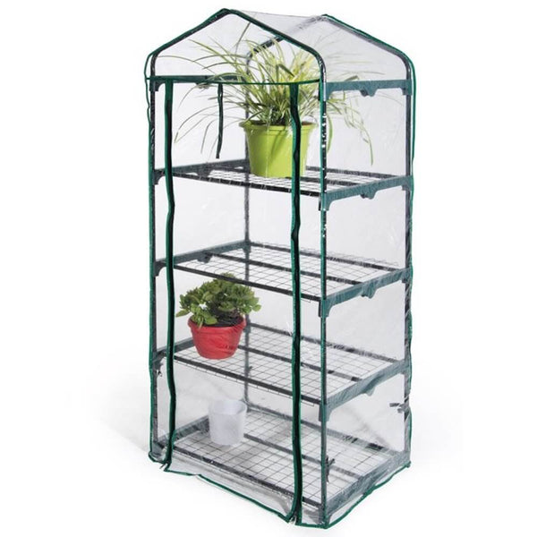 acquista Serre de jardin en métal et PVC 4 étagères Bertozzi
