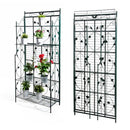 Serra Scaffale Pieghevole da Giardino in Metallo e PVC Bertozzi