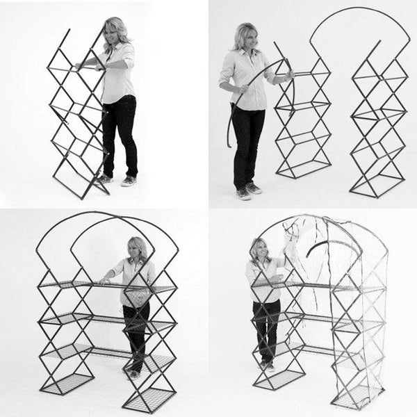 Serre à légumes pliante en métal et polyester Bertozzi prezzo