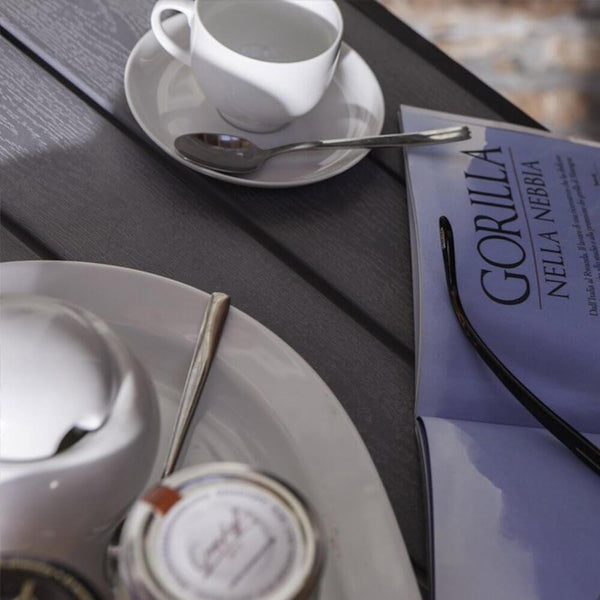 Salon de jardin canapé 2 chaises en polywood gris foncé Bertozzi Elettra acquista