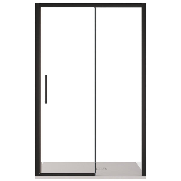 Porte de Douche 1 Porte Coulissante en Cristal Transparent 6mm H195 Bonussi Eliane Différentes Tailles online