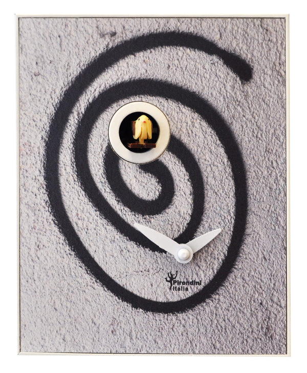 Horloge Coucou Murale 16,5x20x10cm Pirondini Italia D'Apres Graffiti prezzo