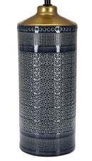 Lampada da Tavolo Graphs dark 30x55x30 cm in Ceramica Multicolor