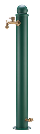Fontana da Giardino con Doppio Rubinetto Belfer 42/ARRM Verde
