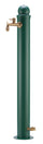 Fontana da Giardino con Doppio Rubinetto Belfer 42/ARRM Verde