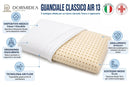 Set 2 Guanciale in Memory Foam H13 cm Dispositivo Medico Classe 1 Dormidea Classico Air
