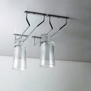 Portabicchieri Supra per Mobile Imballo 1 Pezzo Cromato Brillo Acciaio Emuca