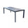 Table Extensible Portland 175/235x100x75 h cm en Aluminium Anthracite