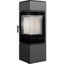 Stufa a Legna 5,5/10KW in Acciaio Flig Stanton Nera