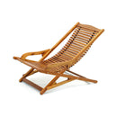 Sdraio da Giardino Pieghevole in Legno Acacia Taddei Vip Relax