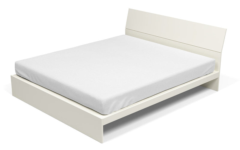 Lenzuolo Sotto con Angoli ed Elastico Tinta Unita Bianco