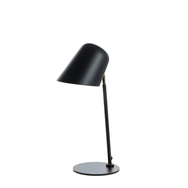 Lampada da Tavolo 20x20xH50 cm in Metallo Electra Nero online