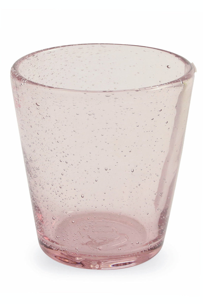 Set 6 Bicchieri Ø9x10 cm in Vetro Soffiato Villa d'Este Home Tivoli Cancun Rosa