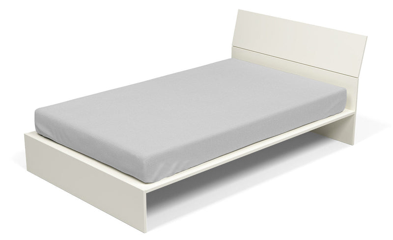 Lenzuolo Sotto con Angoli ed Elastico Tinta Unita Grigio Chiaro