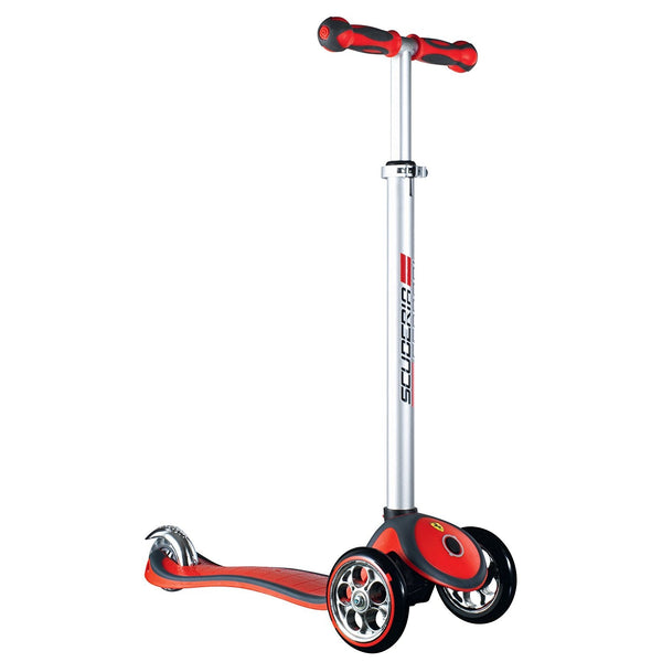 prezzo Trottinette 3 Roues Double Injection 3 Hauteurs Max 50Kg Globber Primo Plus Rouge avec Licence Ferrari
