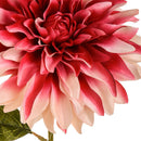 Set 6 Fiori Artificiali di Dalia Singola Altezza 64 cm 